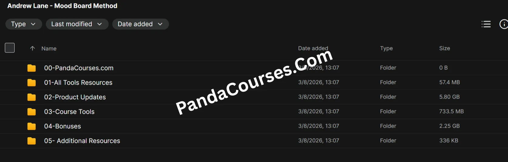 Course Proof