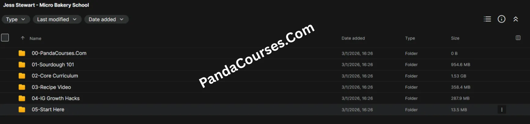 Course Proof
