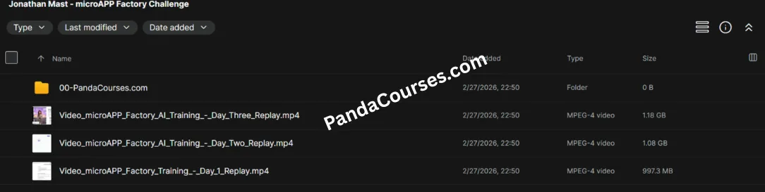 Course Proof