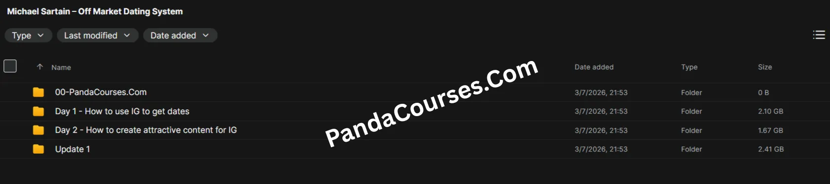 Course Proof