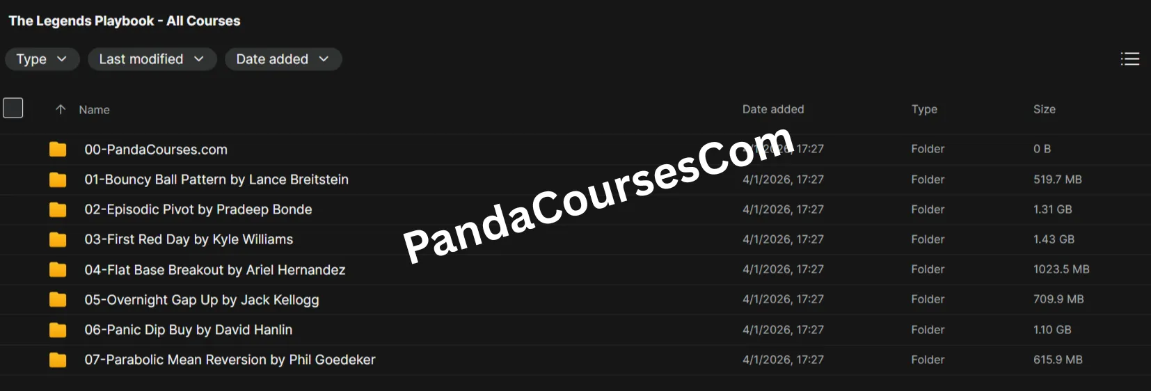 Course Proof