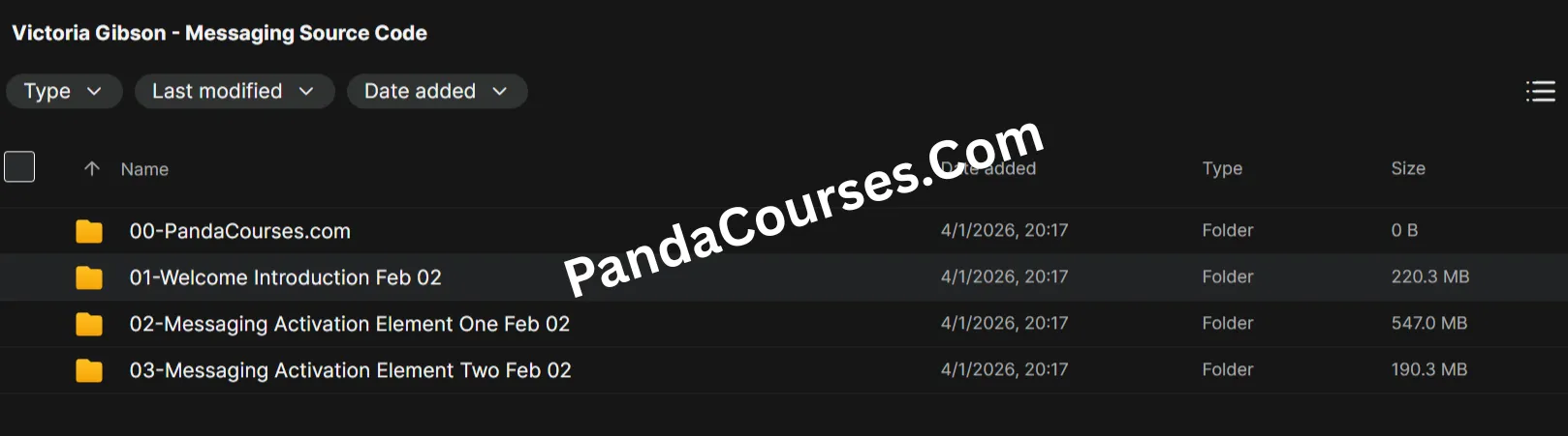 Course Proof